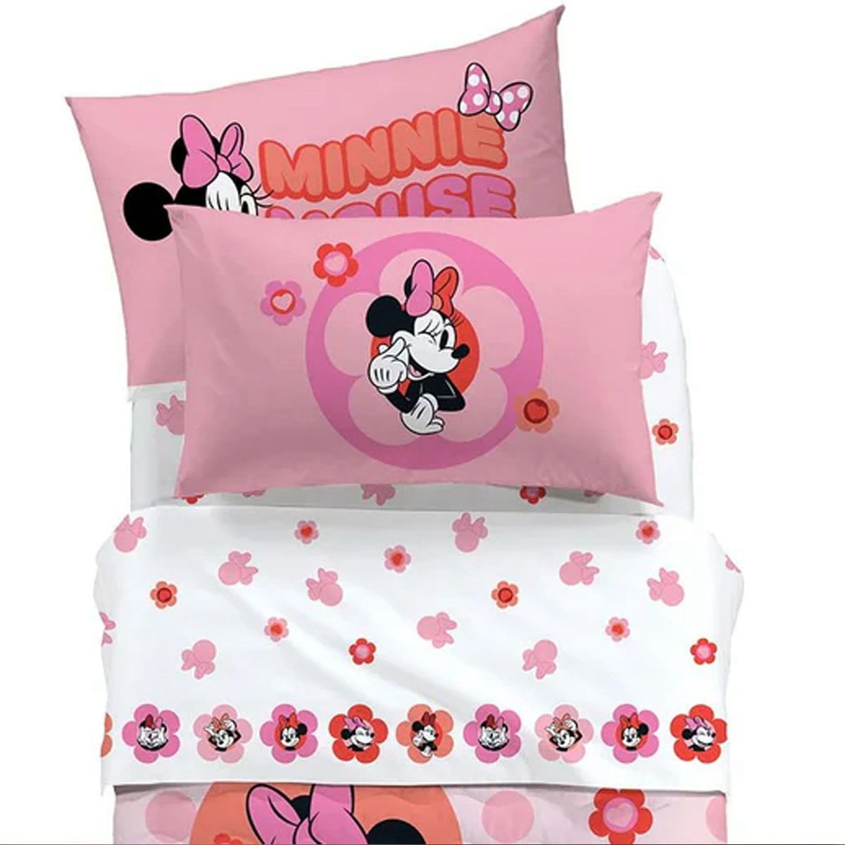 WhatsApp Image 2025-12-10 at 15.21.41 CALEFFI COMPLETO LETTO MINNIE FLOWERS - immagine 1